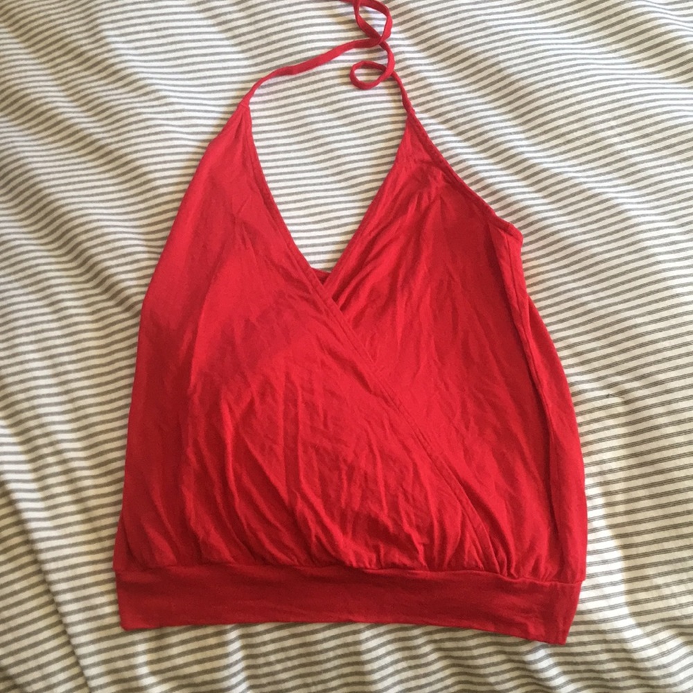 Victoria’s Secret Slouchy Red Halter